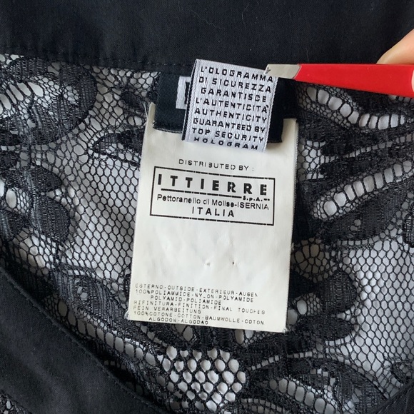 2000s D&G  black sheer lace top - Picture 11 of 12